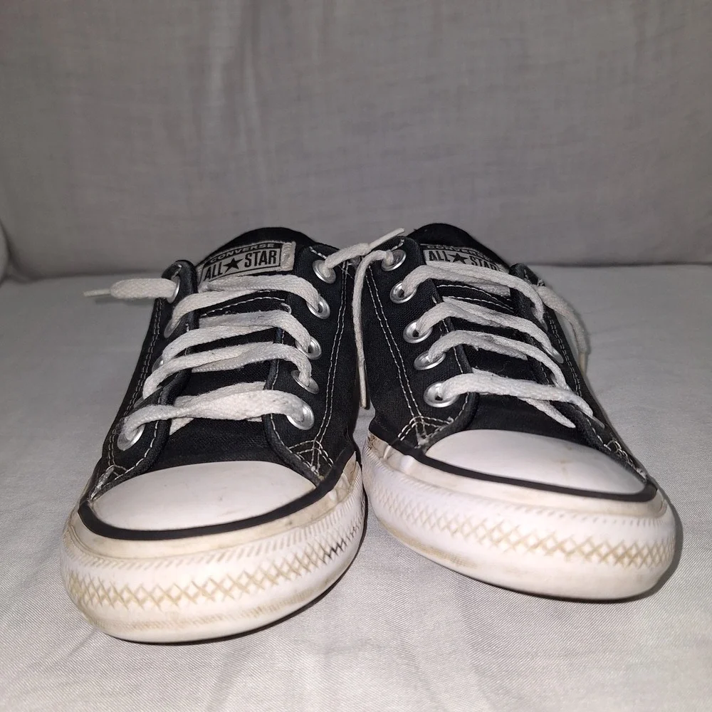 Converse All Star Low Top‎ Sneakers Kids Size US 2 / UK 1.5 Black A01696F Chuck